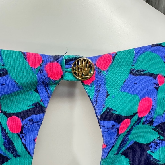 Lilly Pulitzer Island Medallion Striped Dress [H9] - Picture 6 of 9